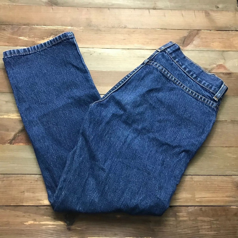 CALVIN‎ KLEIN Cropped Capri Jeans SIze 3 (28x26) Dark Wash Denim